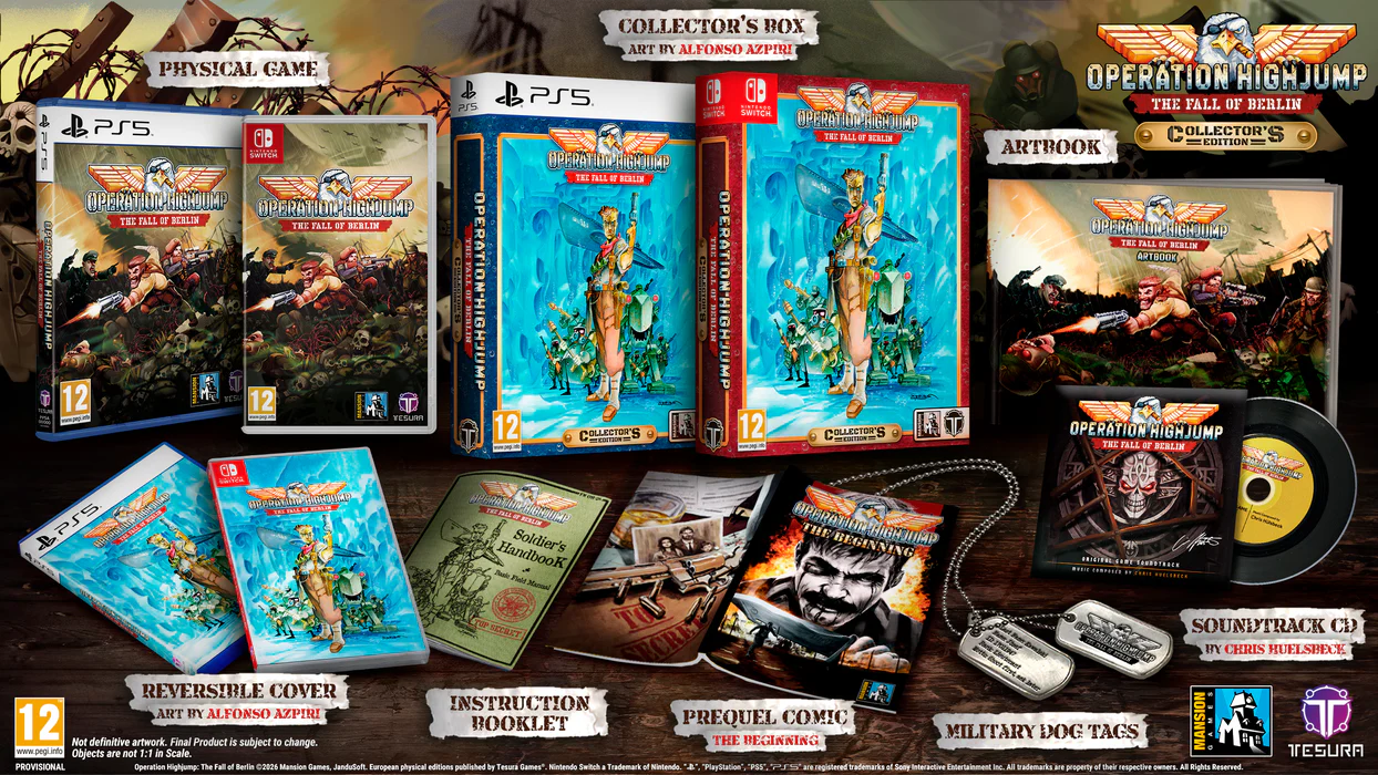 Operation Highjump: The Fall of Berlin - Collector's Edition [PlayStation 5] PlayStation 5 Video Game Tesura Games