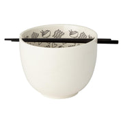 Our Name Is Mud: Ramen-Tic Soup Bowl with Chopsticks Set House & Home Our Name is Mud