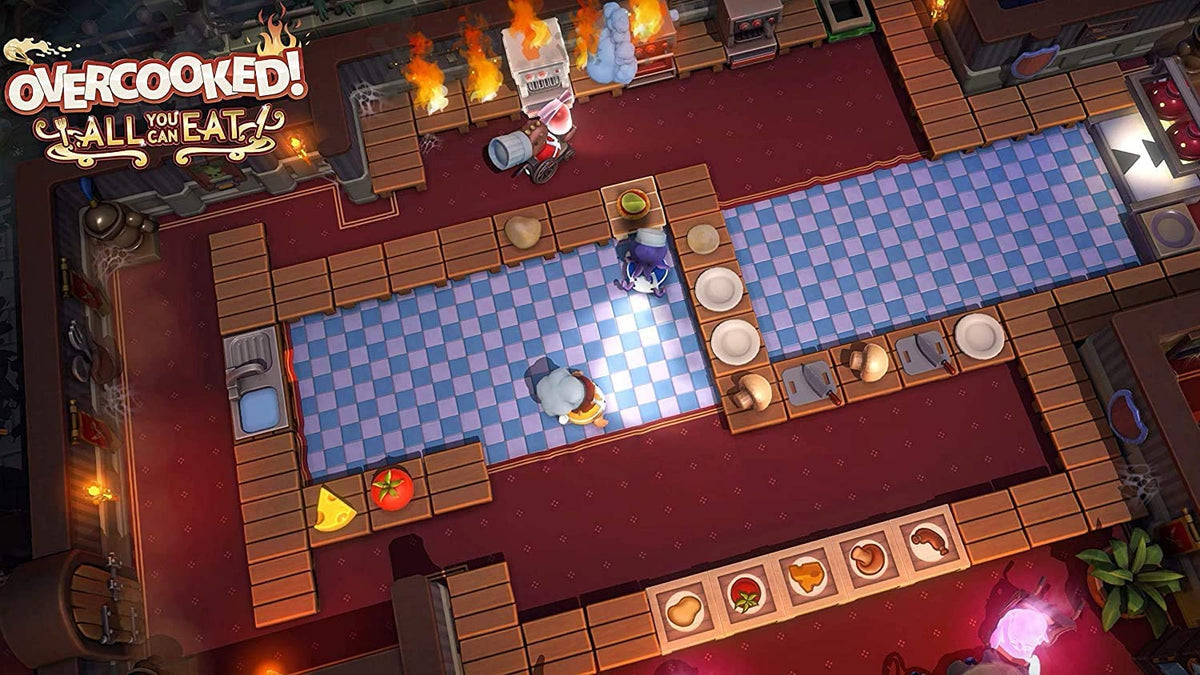 Overcooked! All You Can Eat [Nintendo Switch] Nintendo Switch Video Game Team17   