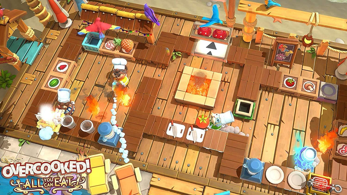Overcooked! All You Can Eat [Nintendo Switch] Nintendo Switch Video Game Team17   
