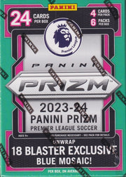 Panini: 2023-2024 Prizm Premier League Soccer Blaster Box Card Game Panini