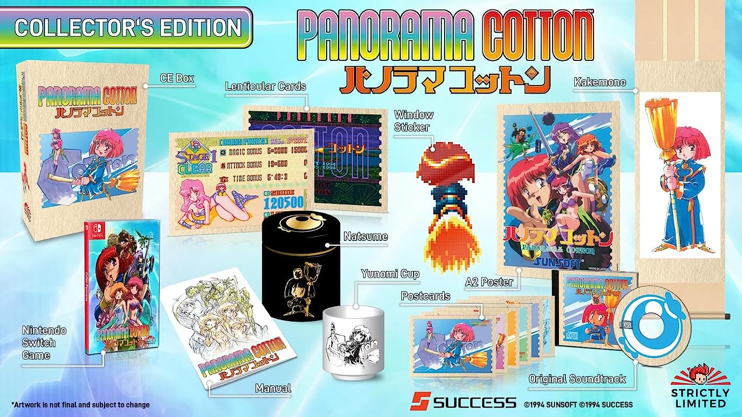 Panorama Cotton - Collector's Edition [Nintendo Switch] Nintendo Switch Video Game Strictly Limited Games   