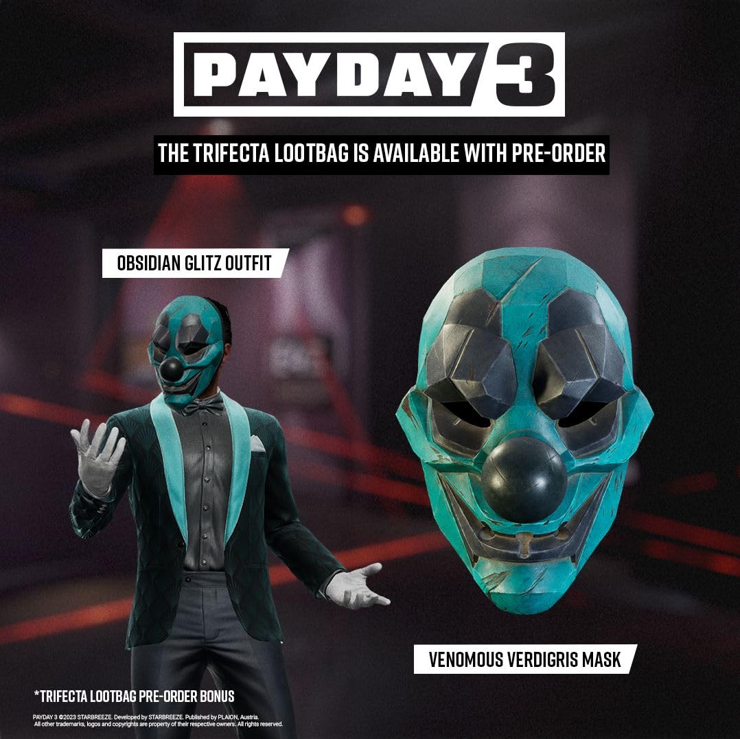 Payday 3 - Day One Edition [Xbox Series X] Xbox Series X Video Game Deep Silver   