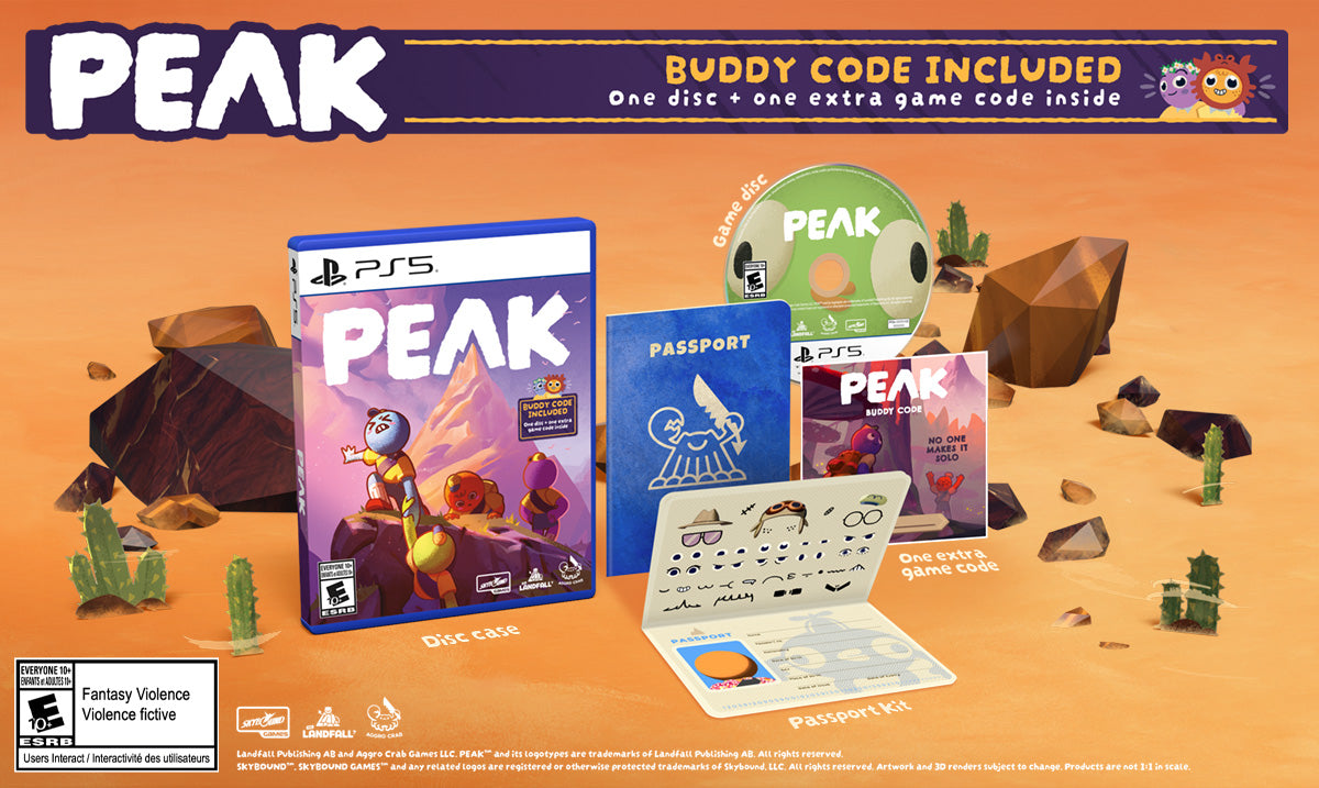 PEAK - Game & Buddy Code [PlayStation 5]