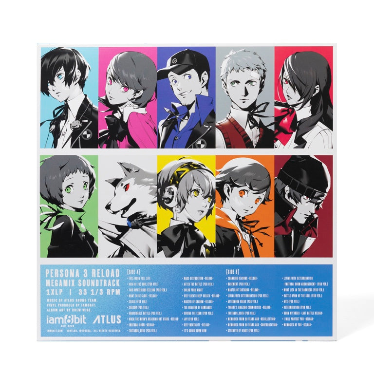 Persona 3 Reload Megamix 1xLP [Audio Vinyl Music] Audio CD/Vinyl iam8bit