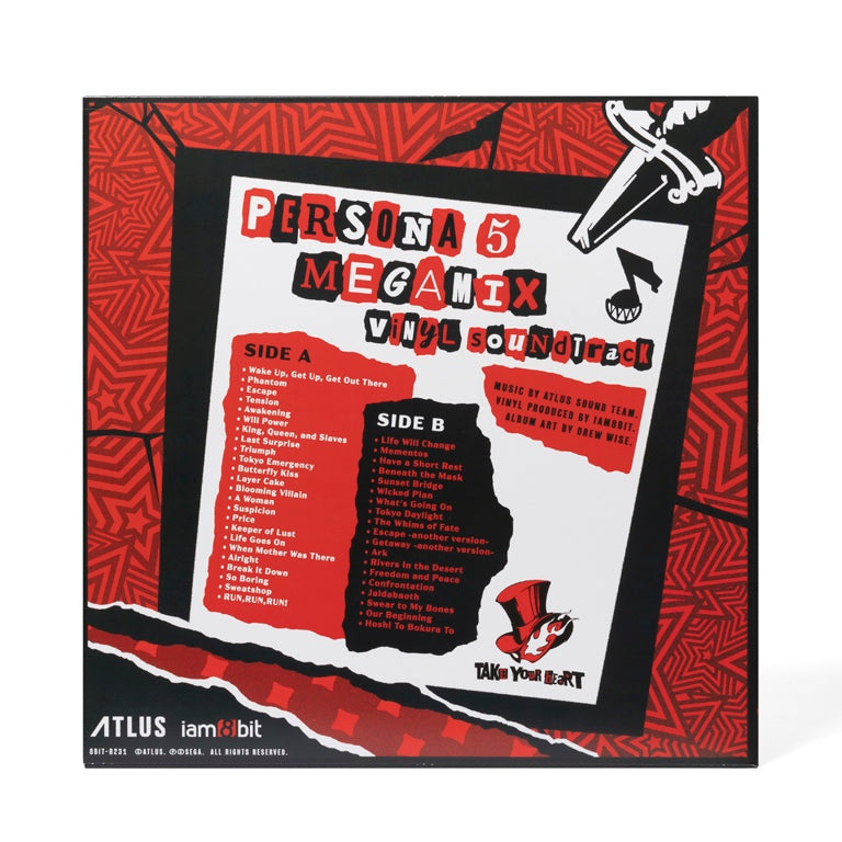 Persona 5 Megamix 1xLP [Audio Vinyl Music] Audio CD/Vinyl iam8bit