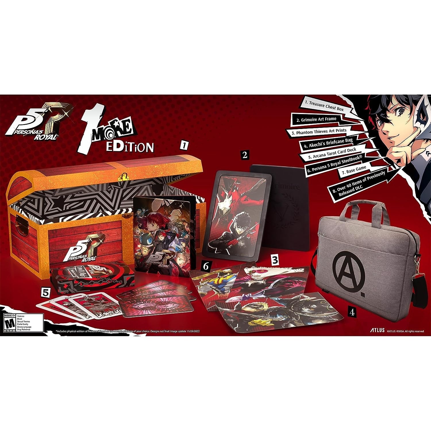 Persona 5 Royal - 1 More Collector Special Limited Edition [Nintendo Switch] Nintendo Switch Video Game SEGA
