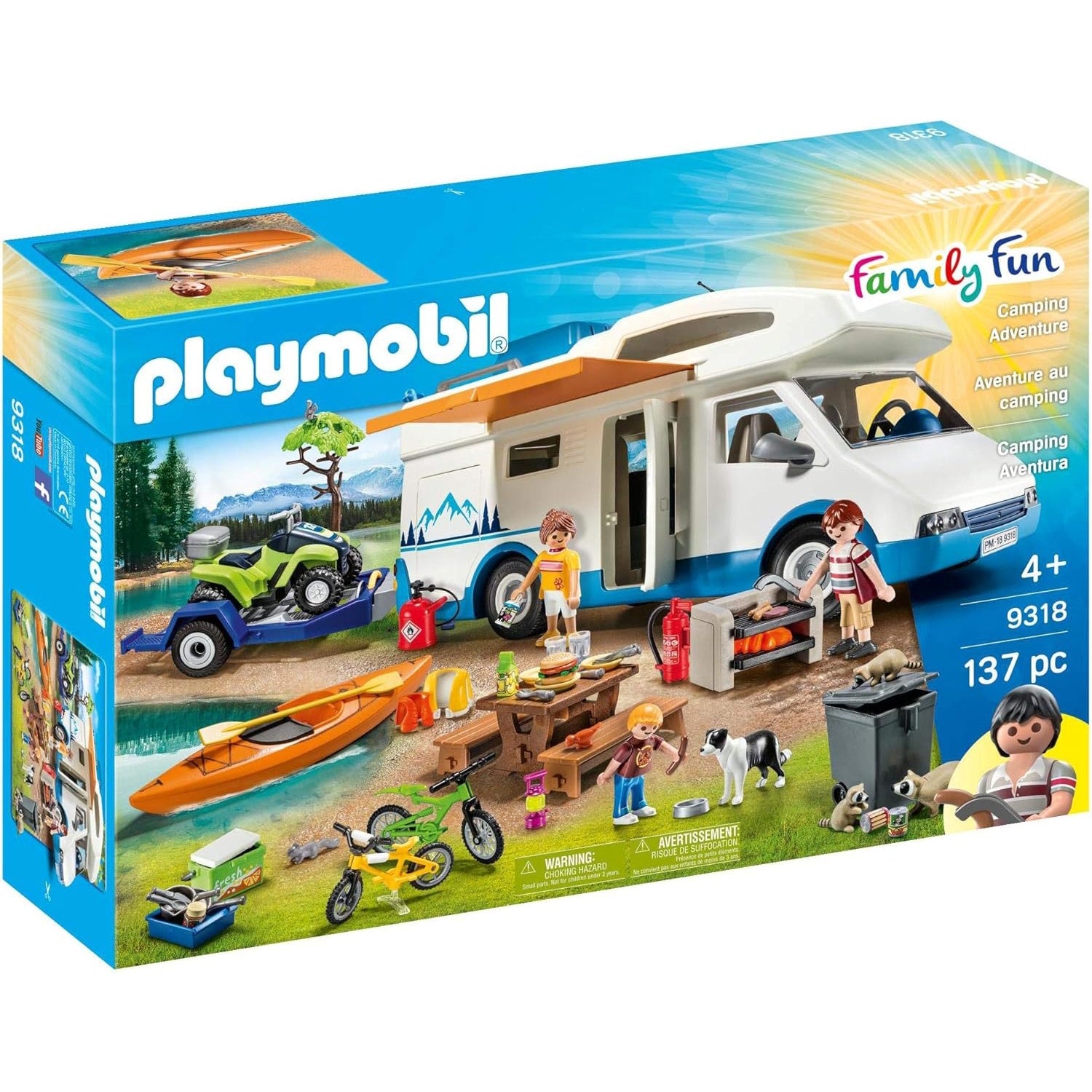 Playmobil: Camping Adventure - 137 Mega Piece Set [#9318] Toys & Games Playmobil