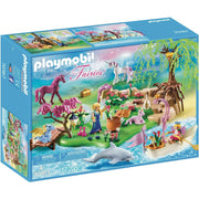 Playmobil Fairies: Fairy Unicorn Island - 172 Piece Playset Toys & Games Playmobil