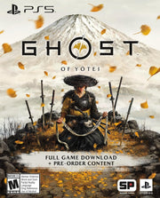 PlayStation 5 Slim System Console - Ghost of Yotei Black Limited Edition Bundle PlayStation 5 Hardware Sony