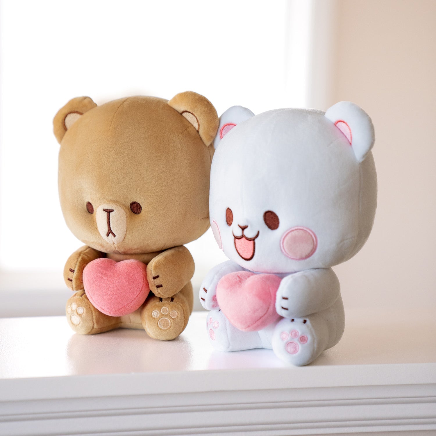 Milk Mocha Bear: Mocha Heart Plush Plushies Milk Mocha Bear
