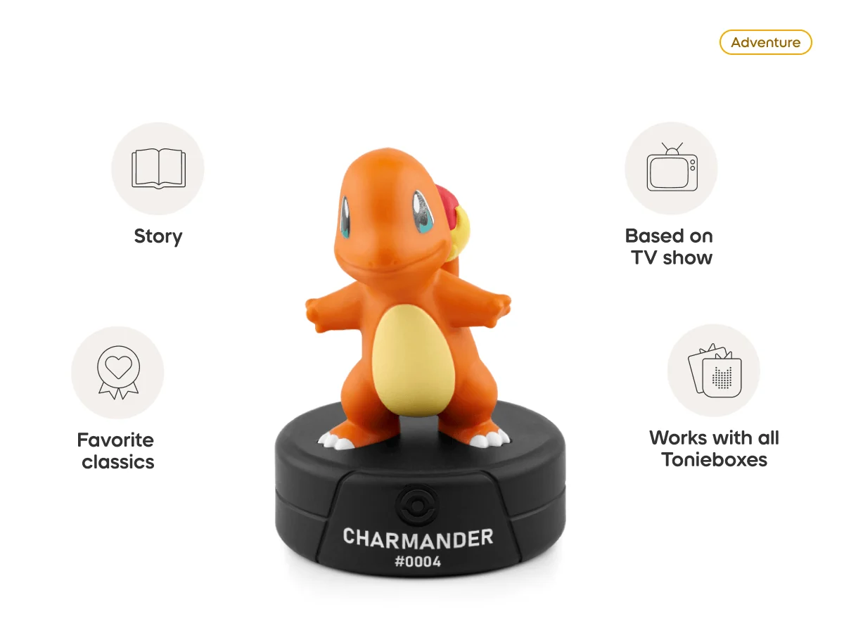 Pokemon: Charmander Tonie Toys & Games Tonies