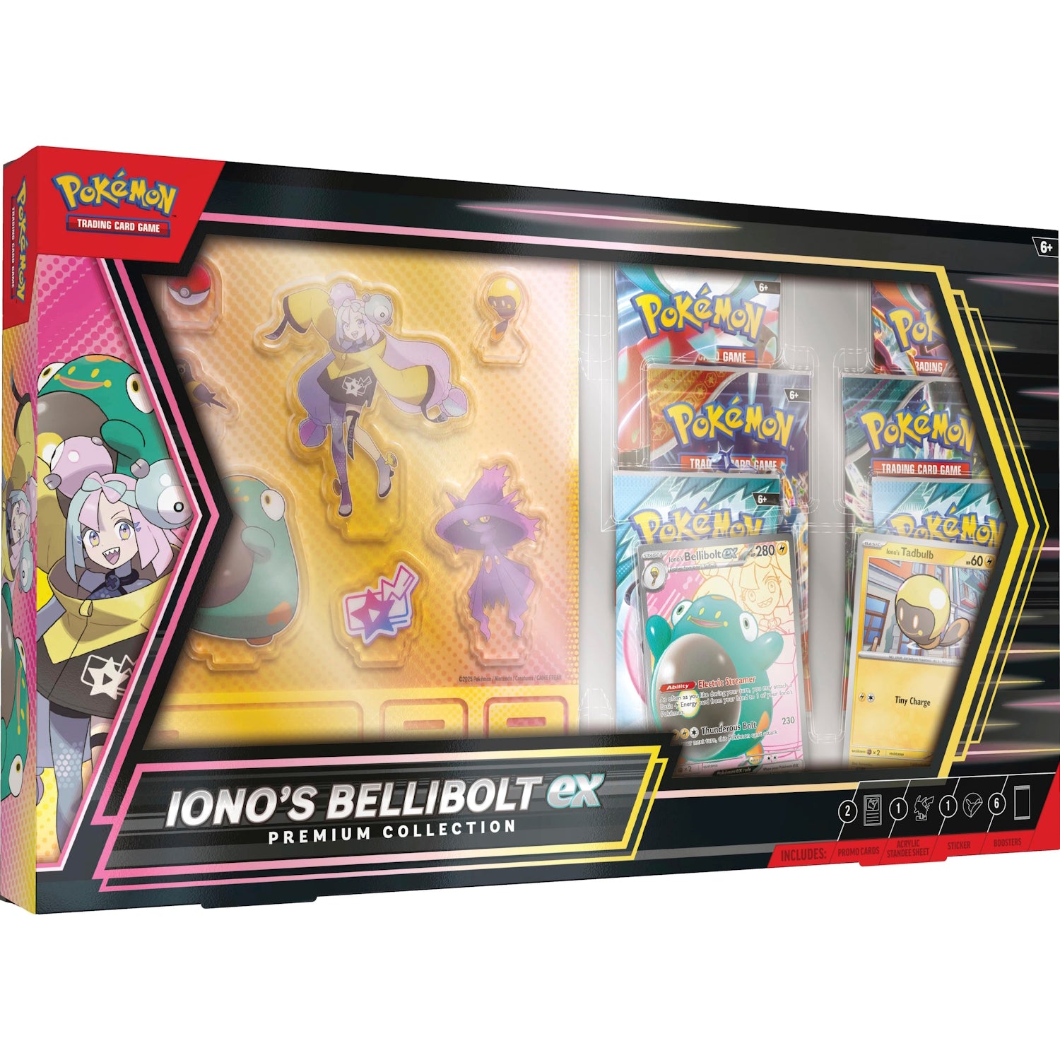 Pokemon TCG: Iono’s Bellibolt ex Premium Collection Card Game Pokemon