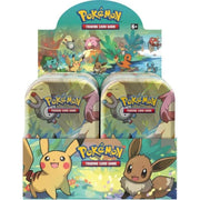 Pokemon TCG: Kanto Friends Mini Tin Display Box - 10 Tins