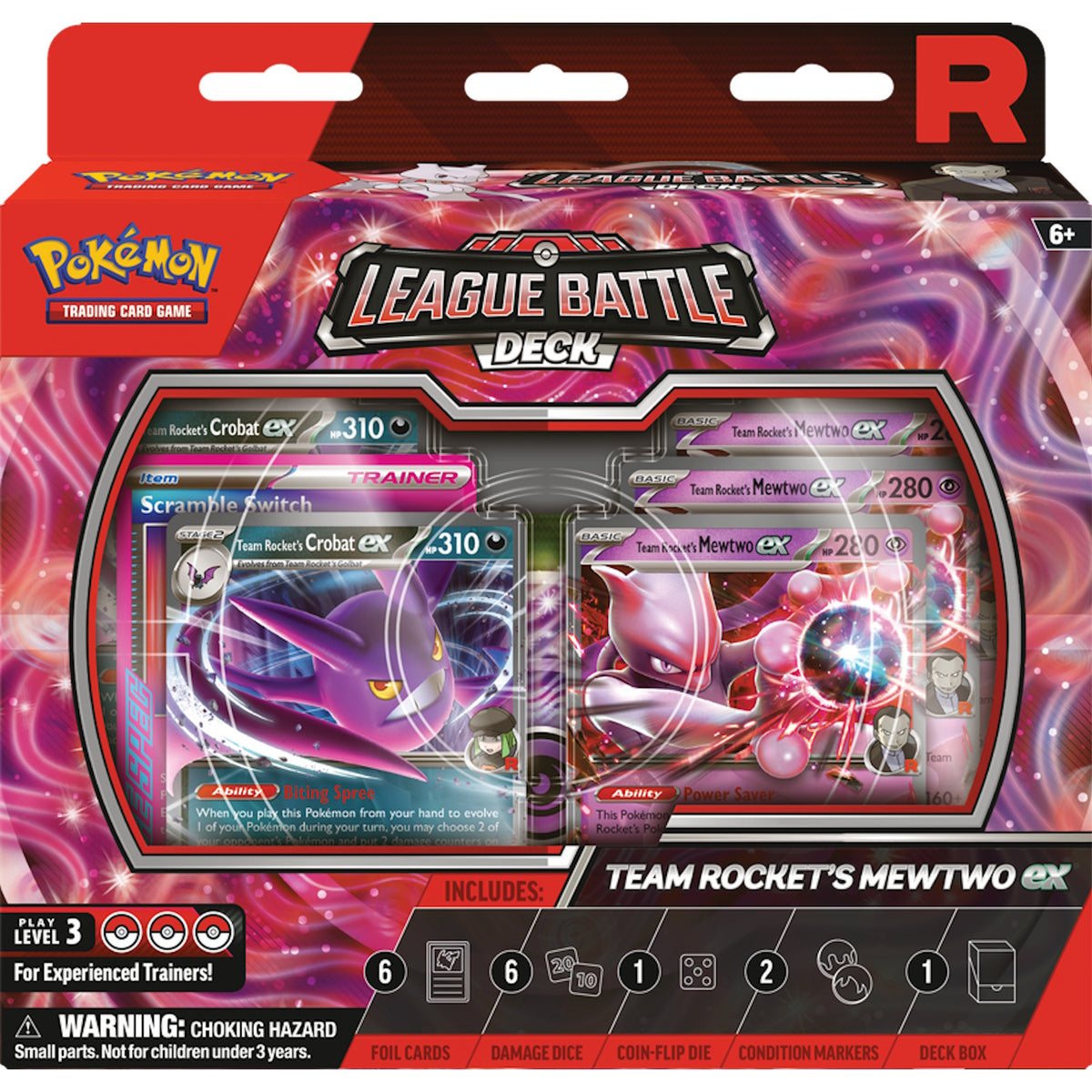 Pokemon TCG: League Battle Deck - Team Rocket's Mewtwo ex Card Game Pokemon