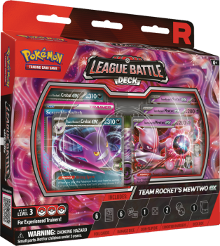 Pokemon TCG: League Battle Deck - Team Rocket's Mewtwo ex Card Game Pokemon