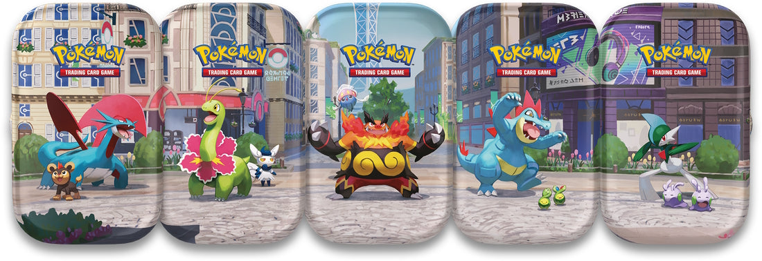 Pokemon TCG: Lumoise City Mini Tin Display Card Game Pokemon