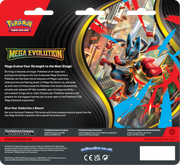 Pokemon TCG: Mega Evolution - Base Set 3 Booster Blister - Psyduck Card Game Pokemon