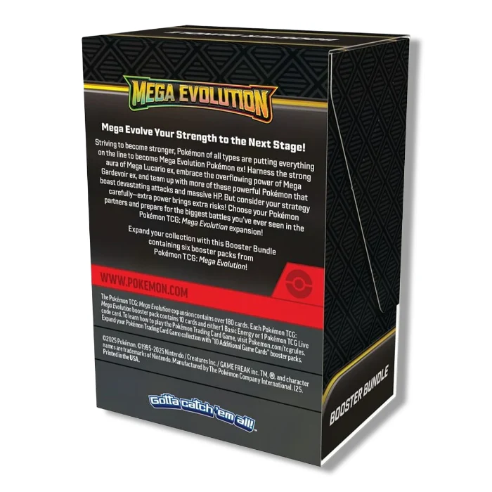 Pokemon TCG: Mega Evolution - Base Set Booster Bundle Card Game Pokemon