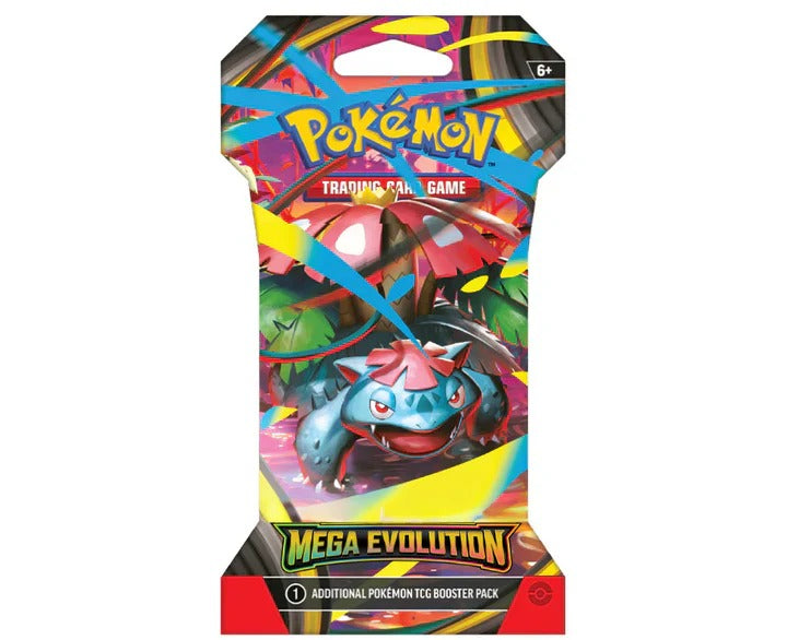 Pokemon TCG: Mega Evolution - Base Set Sleeved Booster Pack Card Game Pokemon