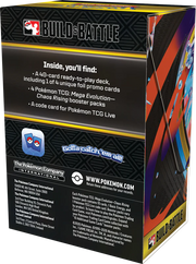 Pokemon TCG: Mega Evolution - Chaos Rising Build & Battle Box Card Game Pokemon