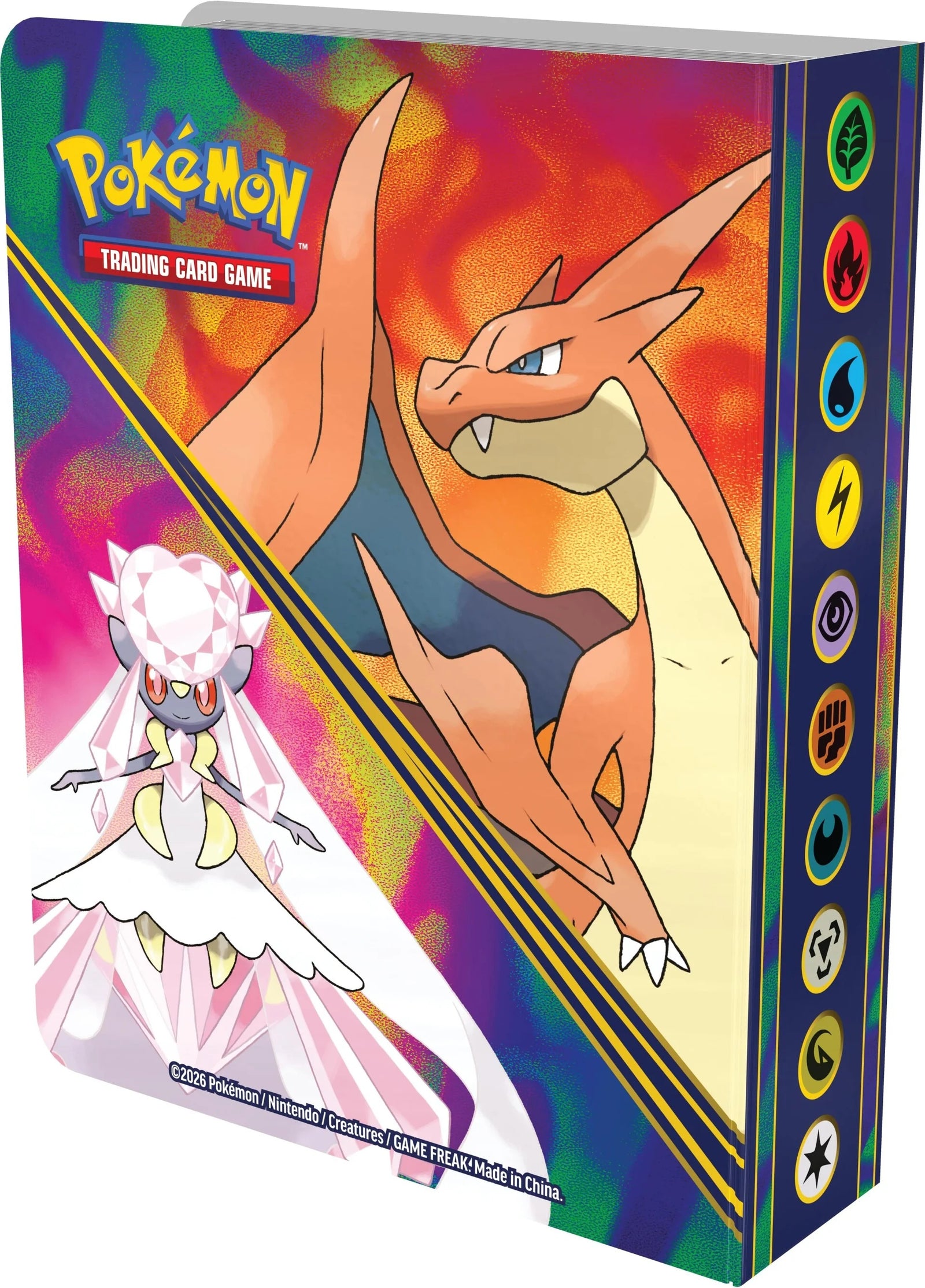 Pokemon TCG: Mega Evolution - Mini Portfolio Q1 2026 + Booster Pack Card Game Pokemon