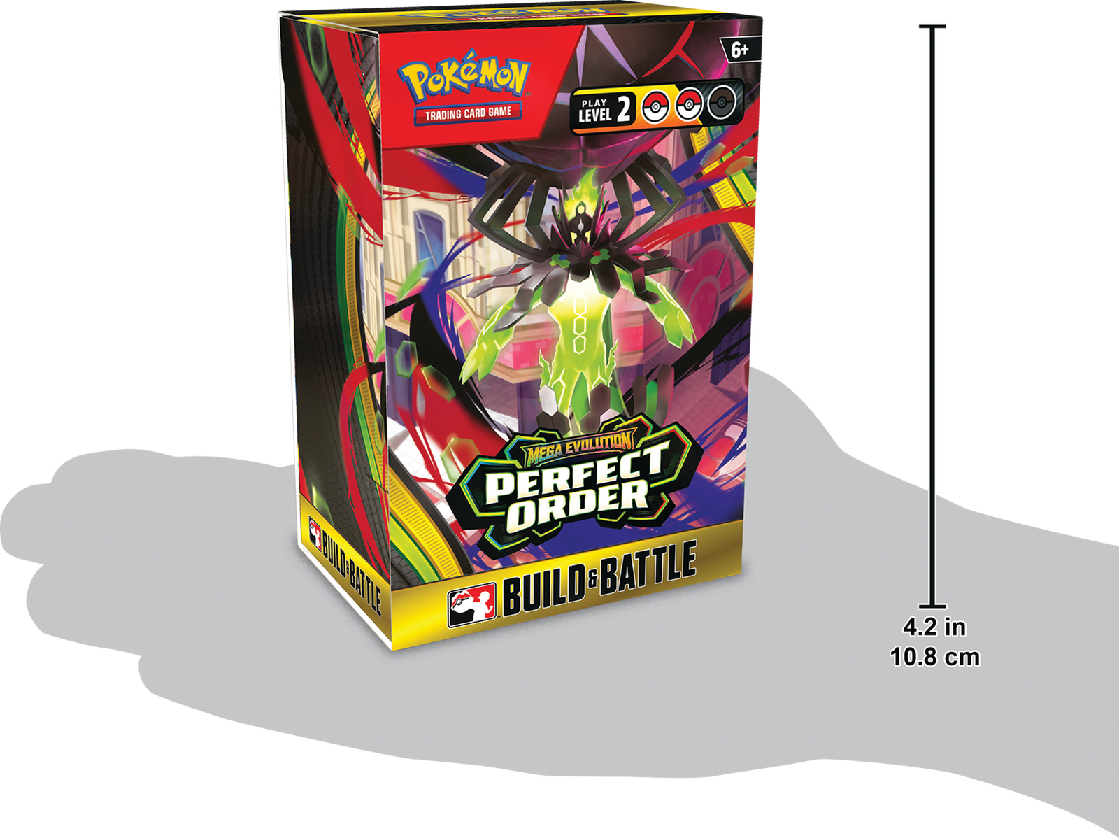 Pokemon TCG: Mega Evolution - Perfect Order Build & Battle Box Card Game Pokemon