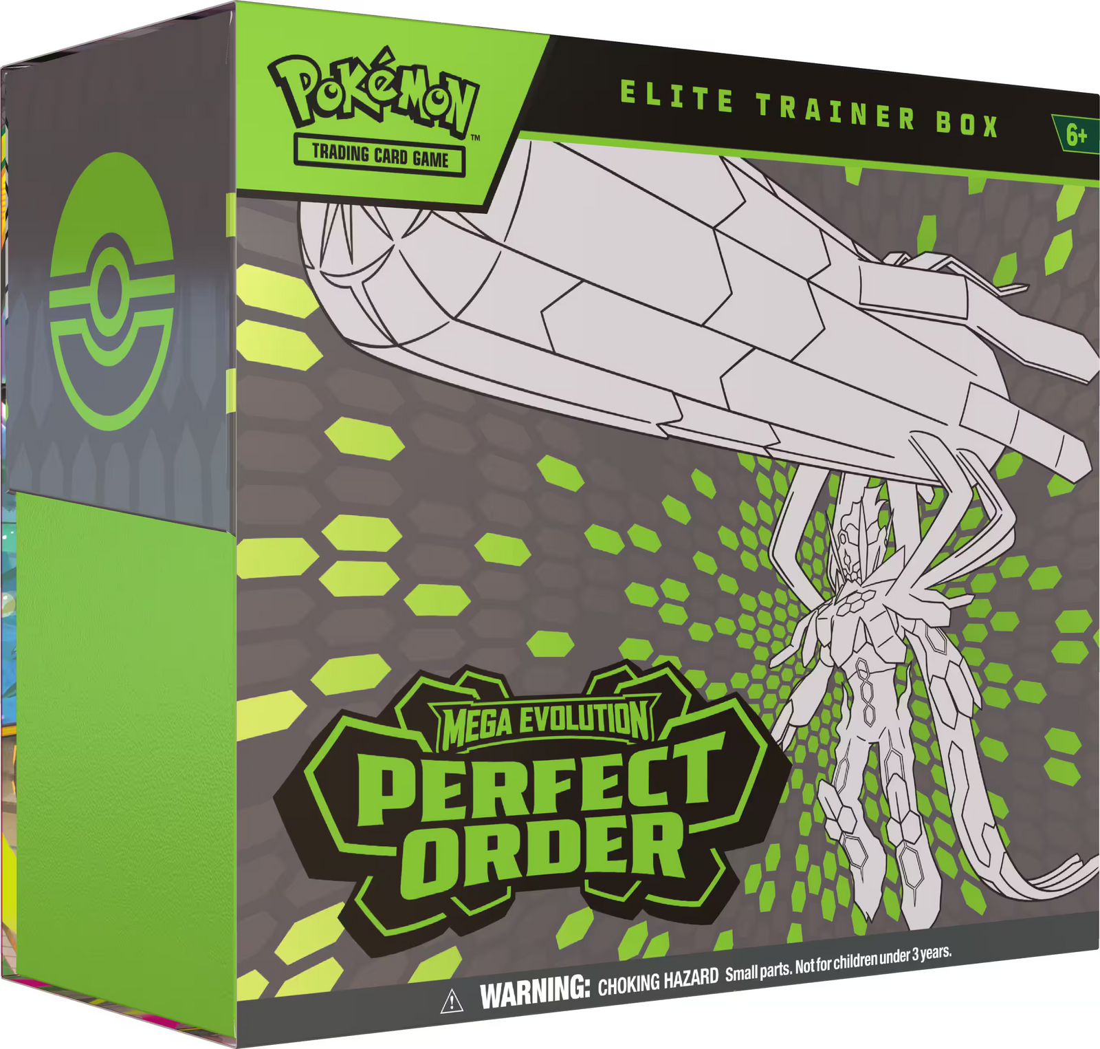 Pokemon TCG: Mega Evolution - Perfect Order Elite Trainer Box (Mega Zygarde ex) Card Game Pokemon
