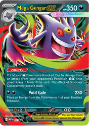 Pokemon TCG: Mega Moonlit Tin - Mega Gengar Ex Card Game Pokemon