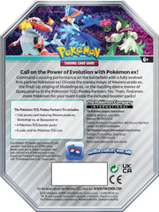 Pokemon TCG: Paldea Partners Tin - Quaquaval ex - 4 Packs Card Game Pokemon