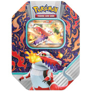 Pokemon TCG: Paldea Partners Tin - Skeledirge ex - 4 Packs Card Game Pokemon