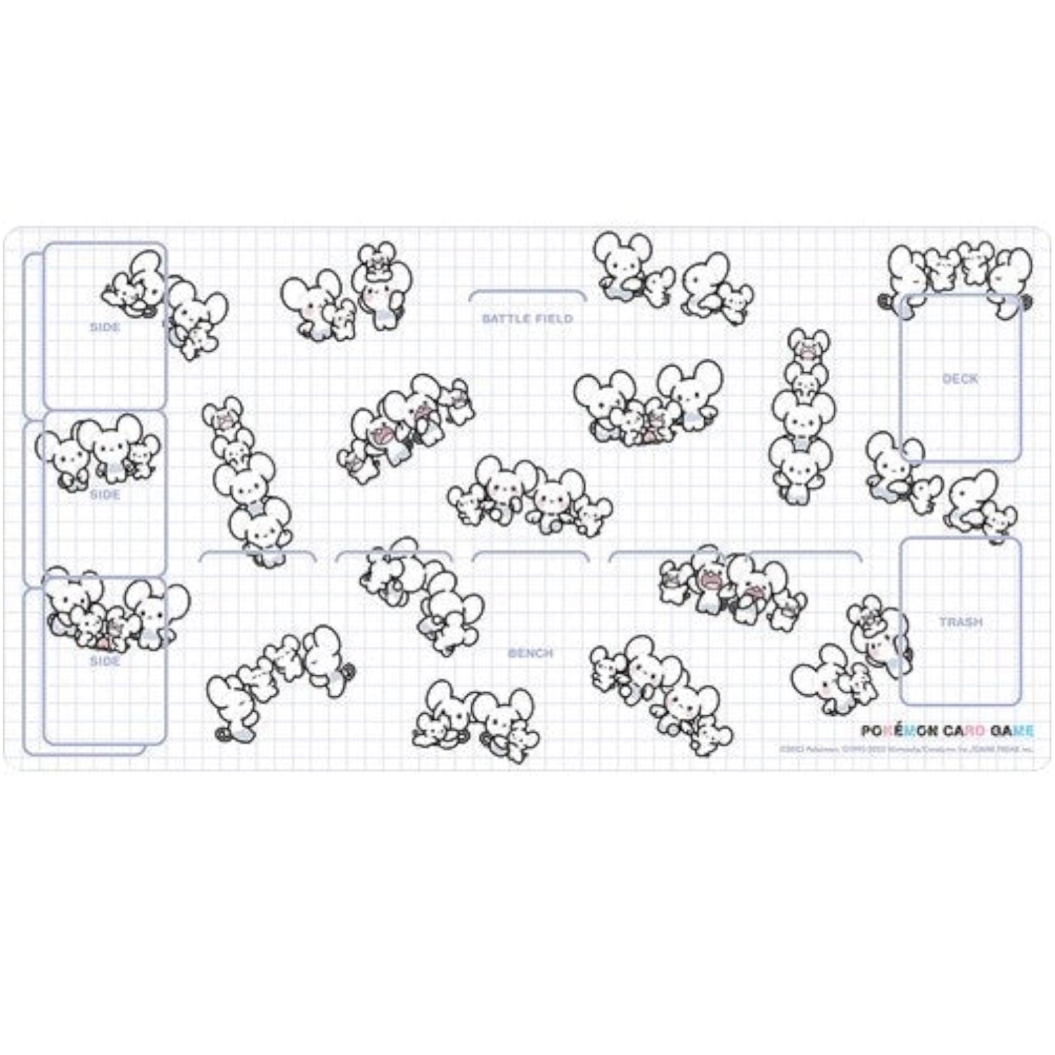 Pokemon TCG: Maushold - Pokemon Center Rubber Play Mat Card Game Pokemon   