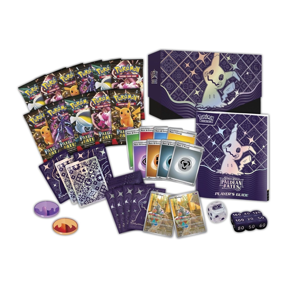 Pokemon TCG: Scarlet and Violet - Paldean Fates Pokemon Center Elite Trainer Box Card Game Pokemon