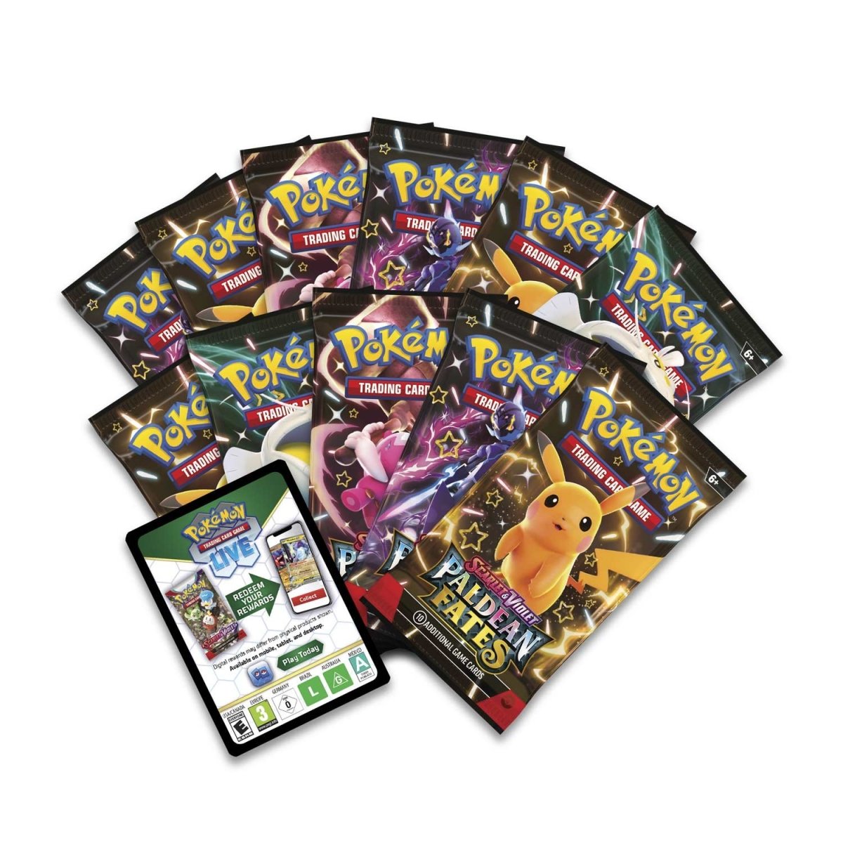 Pokemon TCG: Scarlet and Violet - Paldean Fates Pokemon Center Elite Trainer Box Card Game Pokemon