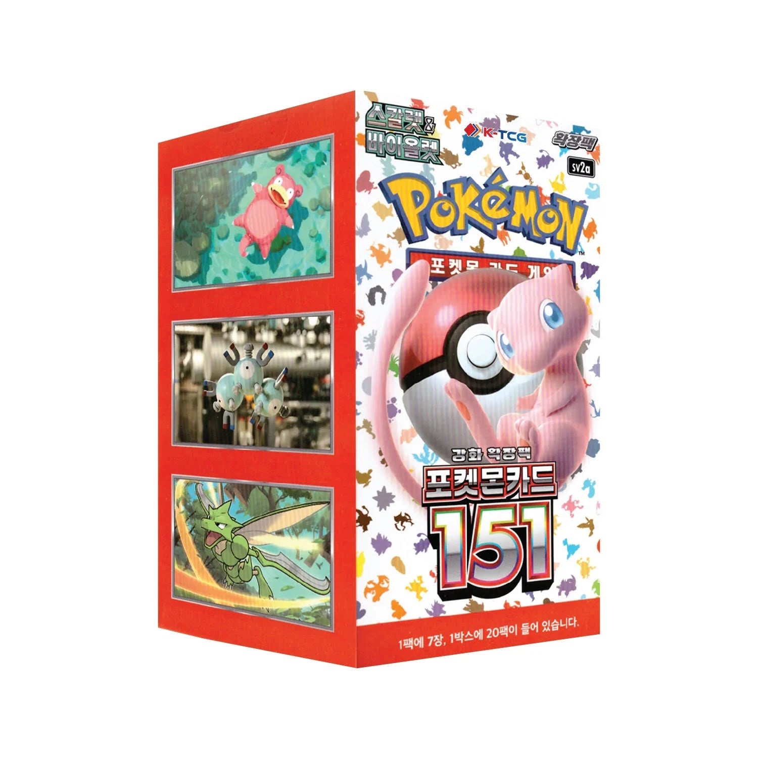 Pokemon TCG: Scarlet & Violet 151 Booster Box [KOR] - 20 Packs Card Game Pokemon