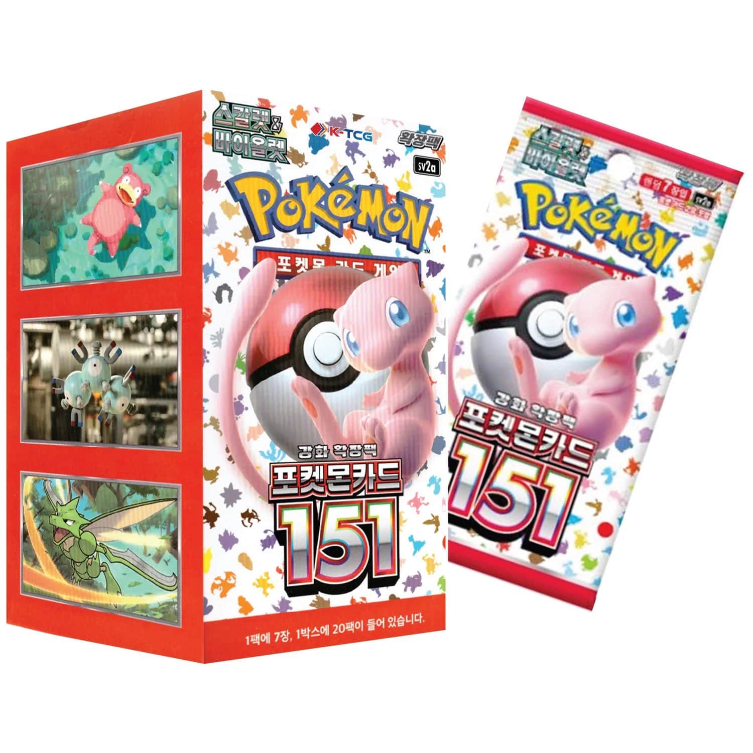 Pokemon TCG: Scarlet & Violet 151 Booster Box [KOR] - 20 Packs Card Game Pokemon