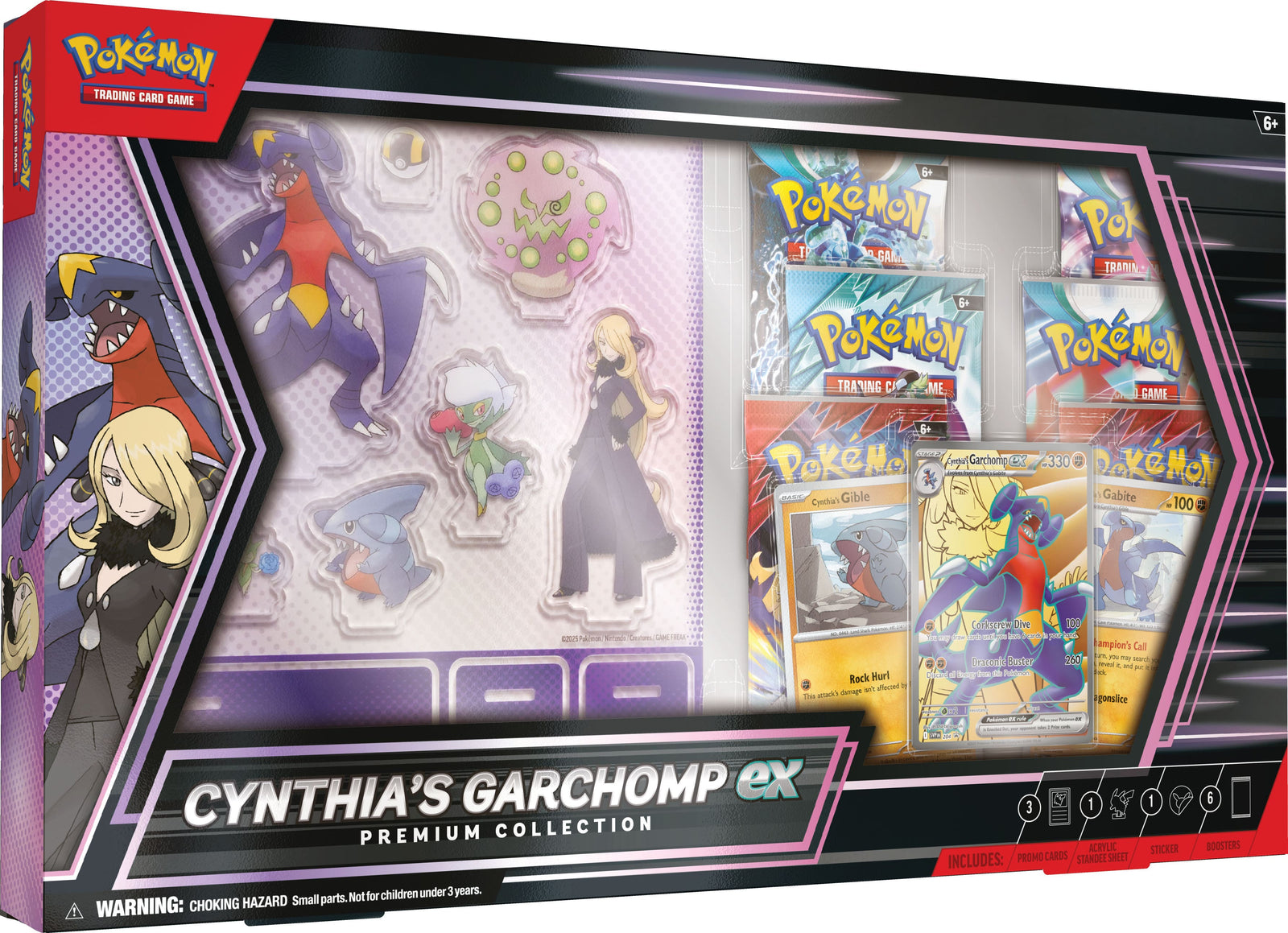 Pokemon TCG: Scarlet & Vioet - Cynthia’s Garchomp ex Premium Collection Card Game Pokemon