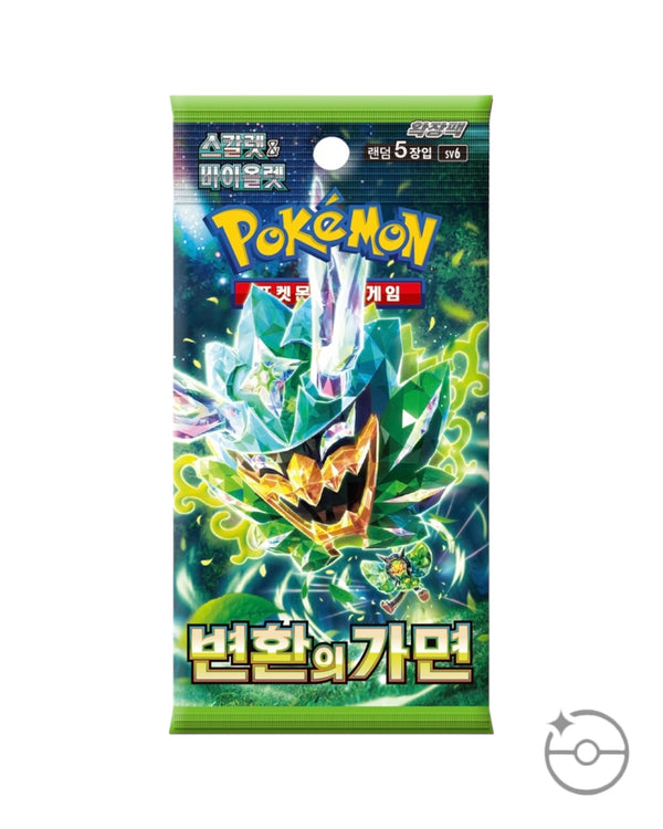 Pokemon TCG: Scarlet & Violet Mask of Change Booster Box [KOR] - 30 Packs Card Game Pokemon