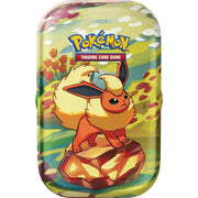 Pokemon TCG: Scarlet & Violet Prismatic Evolutions Mini Tin - Flareon Card Game Pokemon