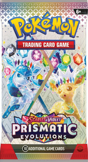 Pokemon TCG: Scarlet & Violet - Prismatic Evolutions Tech Sticker Collection - Glaceon Card Game Pokemon