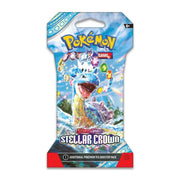 Pokemon TCG: Scarlet & Violet - Stellar Crown Sleeved Booster Pack Card Game Pokemon