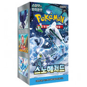 Pokemon TCG: Scarlet & Violet Snow Hazard Booster Box [KOR] - 30 Packs Card Game Pokemon