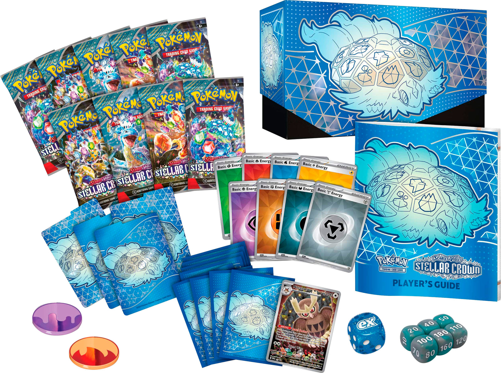 Pokemon TCG: Scarlet & Violet - Stellar Crown Elite Trainer Box Card Game Pokemon