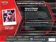 Pokemon TCG: Scarlet & Violet - Team Rocket’s Mewtwo EX Box Card Game Pokemon