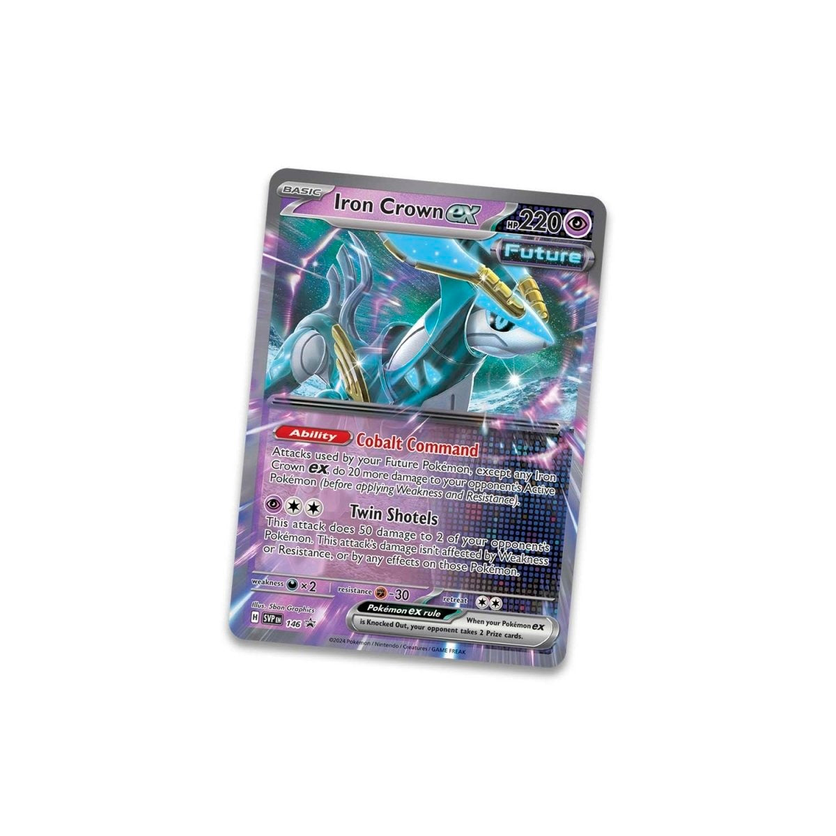 Pokemon TCG: Scarlet & Violet - Paradox Destinies Tin [Iron Crown EX]
