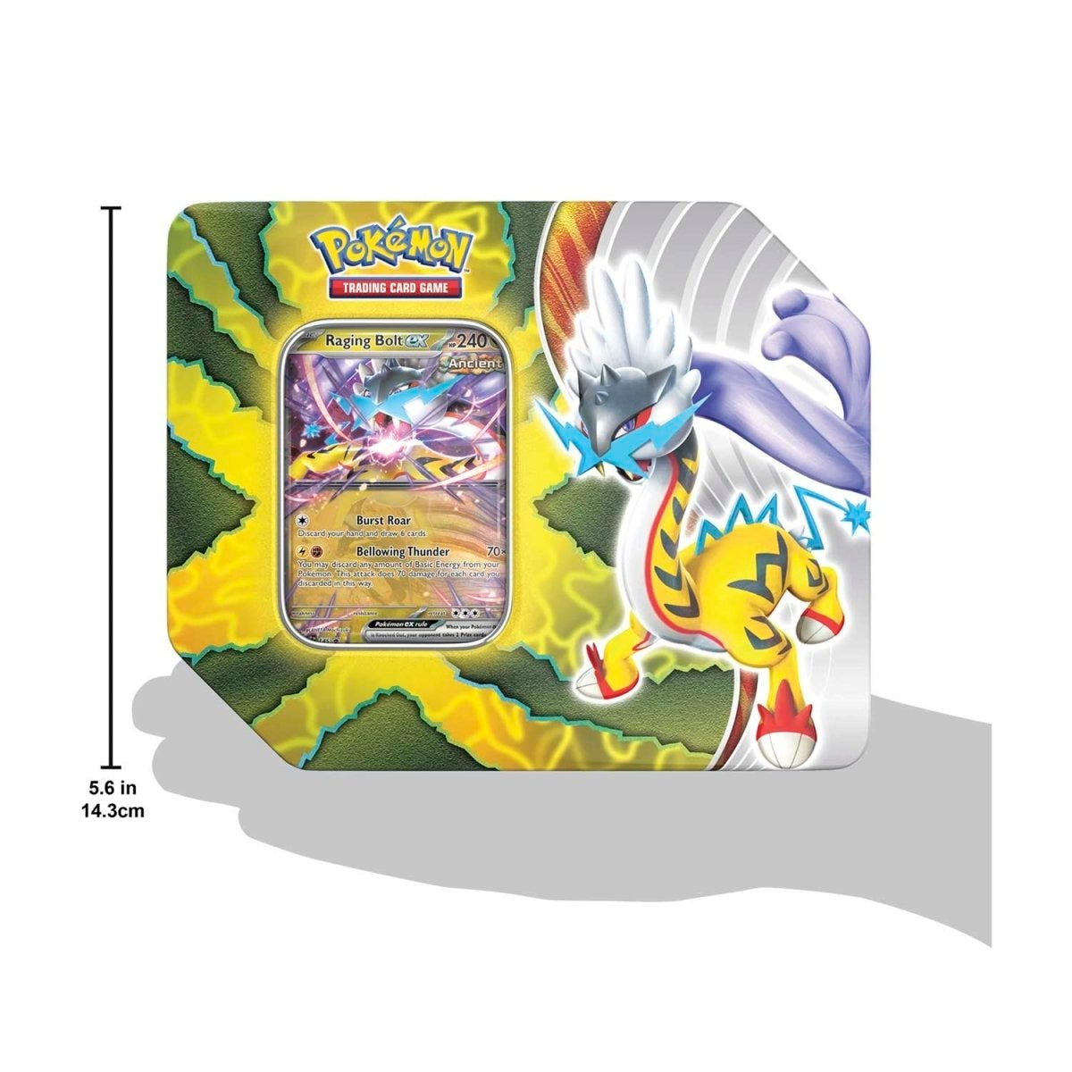 Pokemon TCG: Scarlet & Violet - Paradox Destinies Tin [Raging Bolt EX]
