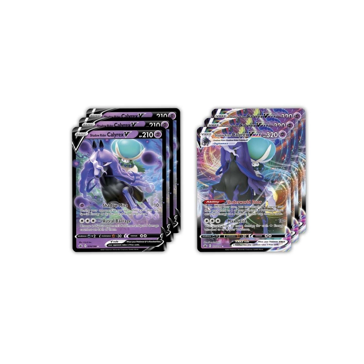 Pokemon TCG: Shadow Rider Calyrex VMAX League Battle Deck Card Game Pokemon