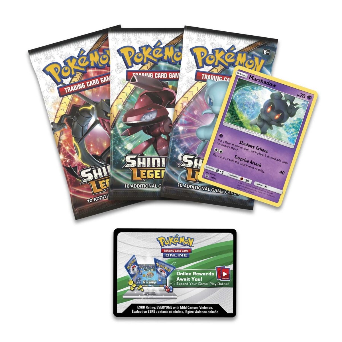 Pokemon TCG: Shining Legends Pin Collection - Marshadow Card Game Pokemon