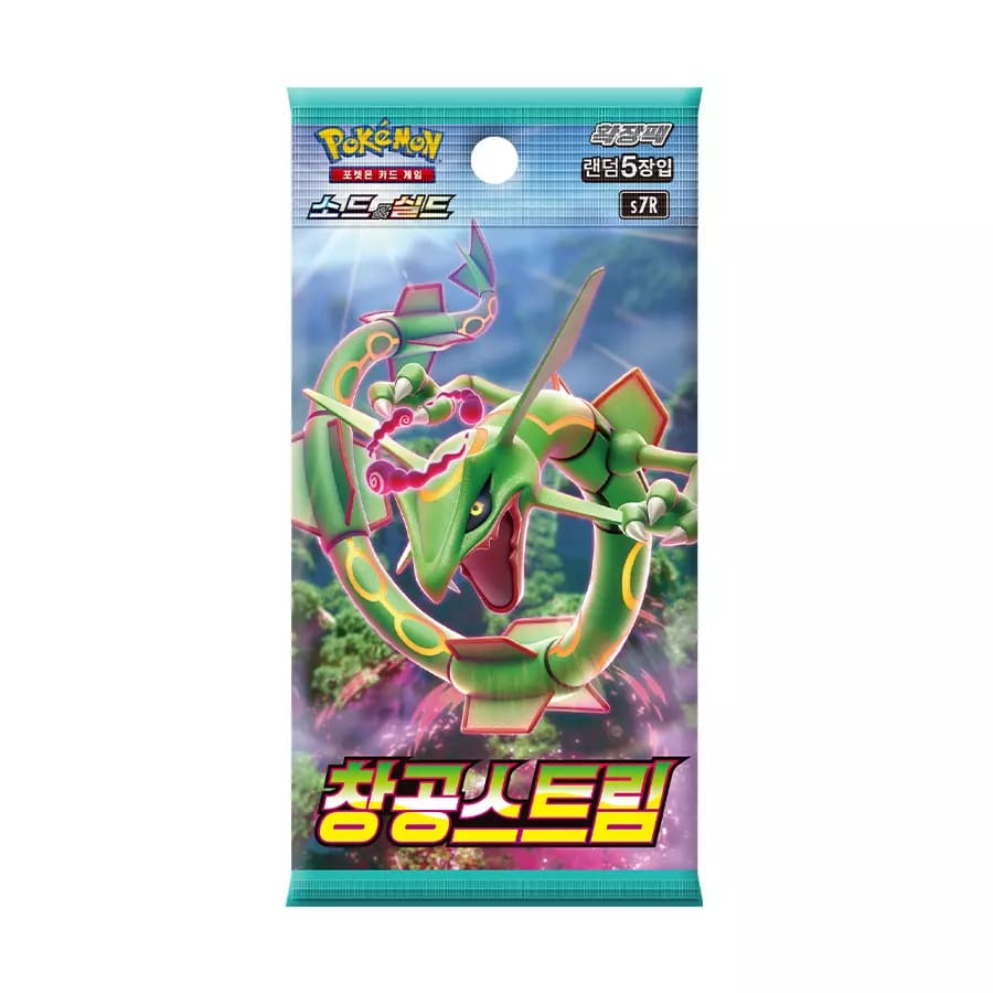 Pokemon TCG: Sword & Shield Blue Sky Stream Booster Box [KOR] - 30 Packs Card Game Pokemon