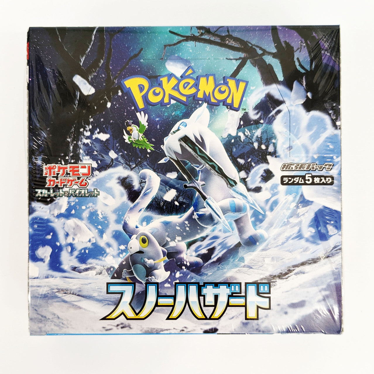 Pokemon TCG: Scarlet & Violet Snow Hazard Booster Box [JPN] - 30 Packs Card Game Pokemon